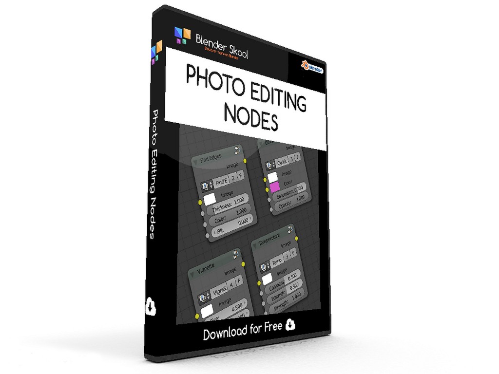 Photo Editing Nodes for Compositor preview image 1